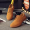Mens Suede Leather Oxford Sneakers With Classic Style And Everyday Comfort 3