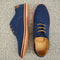 Mens Suede Leather Oxford Sneakers With Classic Style And Everyday Comfort 5