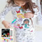 Colorable Pajama Set For Children DIY Coloring Kit 0