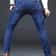 Men Stretch Slim Fit Casual Pants Comfortable Business Style Soft Straight Denim Look Trousers 3