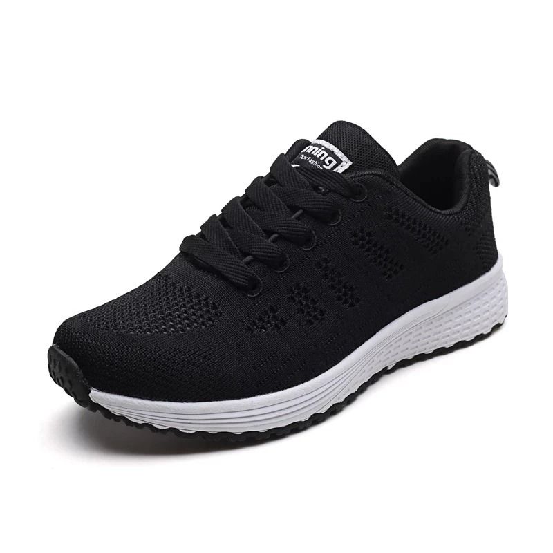 Women Breathable Mesh Walking Sneakers Lightweight Casual Flat Shoes For Everyday Comfort 2