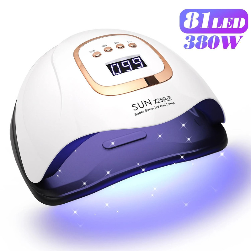 UV LED Nail Lamp For Gel Polish Fast Drying Professional Salon Quality Nail Dryer 0