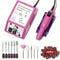 Electric Nail Drill Machine Set With Adjustable Speed For Gel Polish Removal And Manicure Precision 7