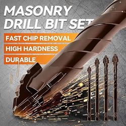 durable high strength twist drill bit set for home and professional use