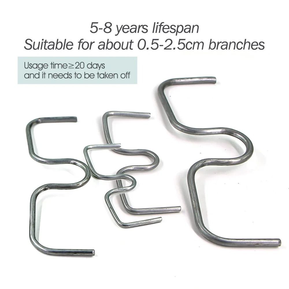 Heavy Duty Garden Branch Spreader Clips Set Reusable Limb Support Fixators For Fruit Trees And Vine 4