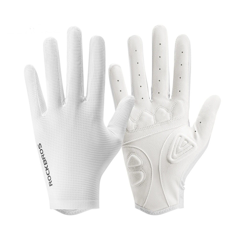 Windproof Full Finger Cycling Gloves With Shock Absorption And Non Slip Grip 6
