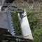 Wheeled Hand Push Garden Weeder With Saw Tooth Blade For Fast Weed Removal And Soil Loosening 2