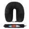 Travel Neck Pillow With Fillable Clothing Storage And Velvet Cover 6