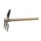 Double Headed Pickaxe With Wooden Handle For Gardening And Soil Loosening 7