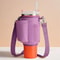 Water Bottle Carrier Bag For 40oz Tumblers With Adjustable Strap And Storage Pocket 14