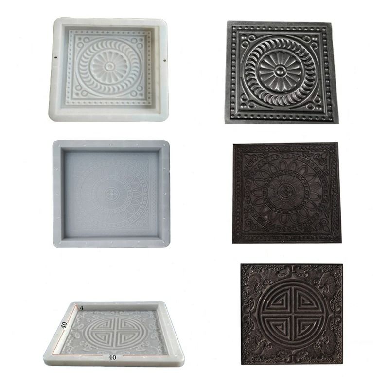 Artistic Petal Shaped Cement Mold For Garden Decoration 5