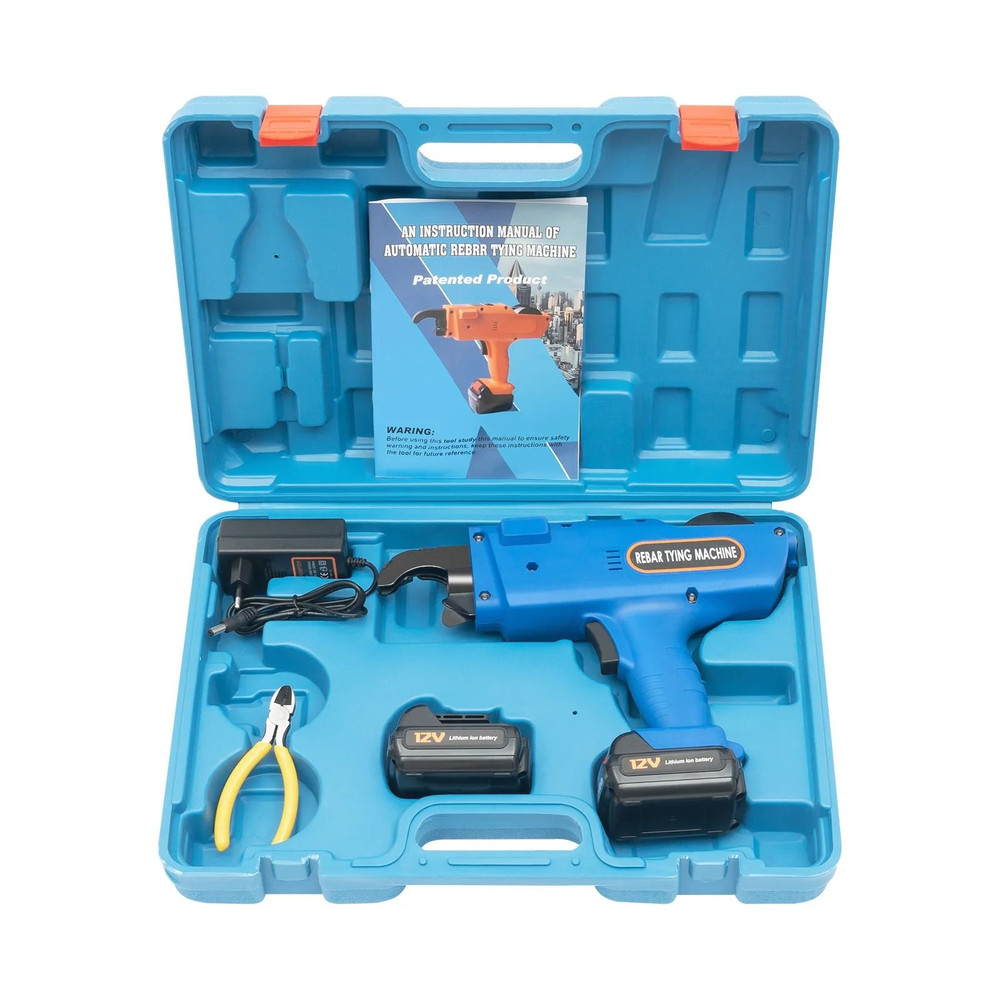 Cordless Electric Rebar Tie Machine With Battery For Fast Steel Bar Binding 6