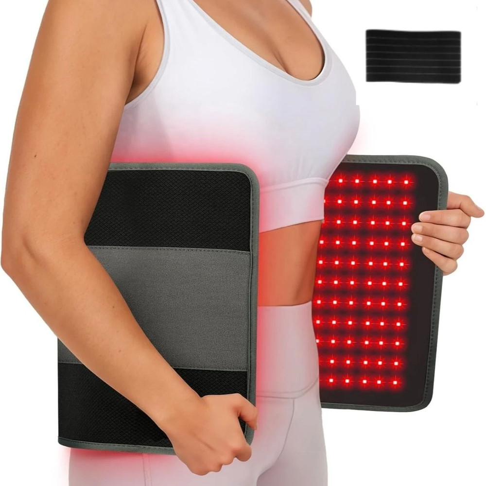 Full Body Red And Infrared Light Therapy Pad With 242 LEDs For Muscle Relief And Recovery 0