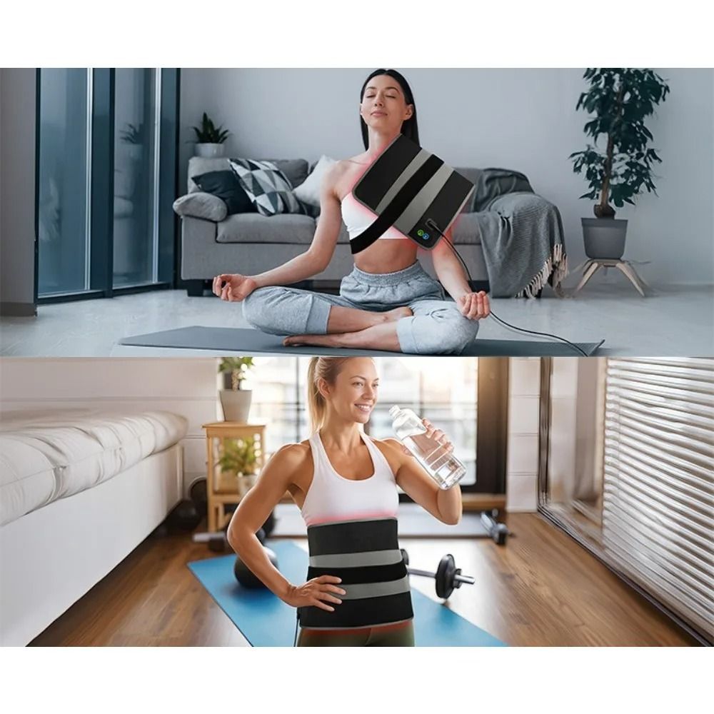 Full Body Red And Infrared Light Therapy Pad With 242 LEDs For Muscle Relief And Recovery 3