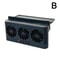 Solar Powered Car Cooling Fan With Three Ventilation Outlets For Interior Ventilation 6