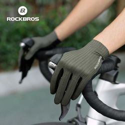 breathable gel padded cycling gloves for comfortable outdoor riding