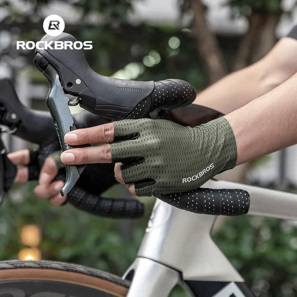 Breathable Gel Padded Cycling Gloves For Comfortable Outdoor Riding 1