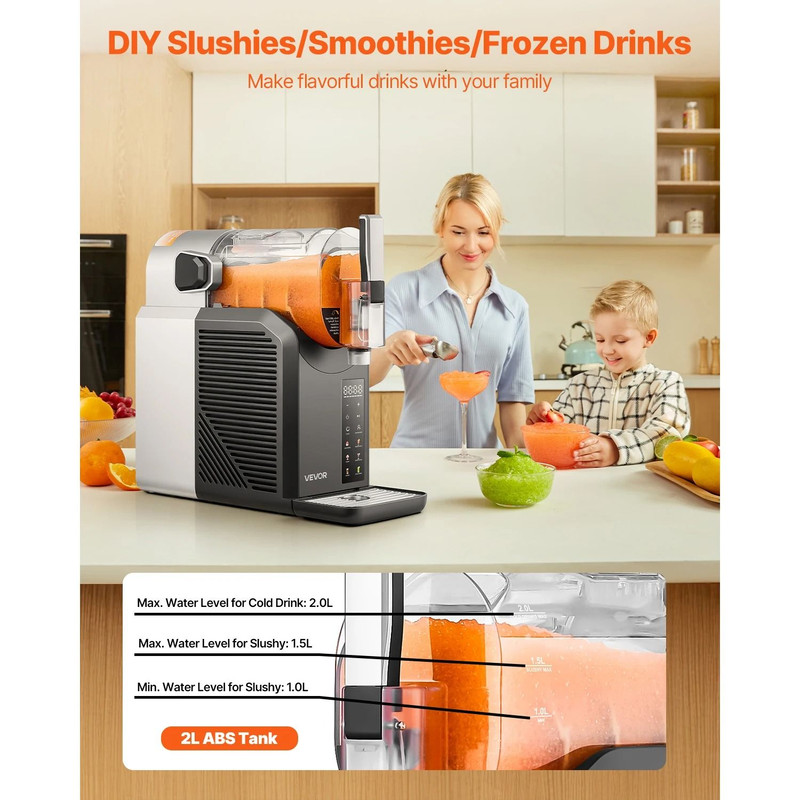 Home Frozen Drink Machine With Self Cleaning Function 1