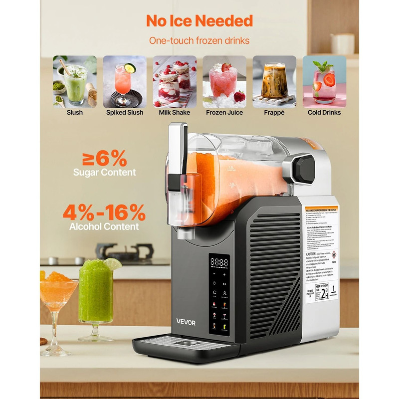 Home Frozen Drink Machine With Self Cleaning Function 2