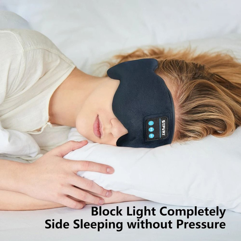 Bluetooth Sleep Mask With Audio For Restful Nights 4