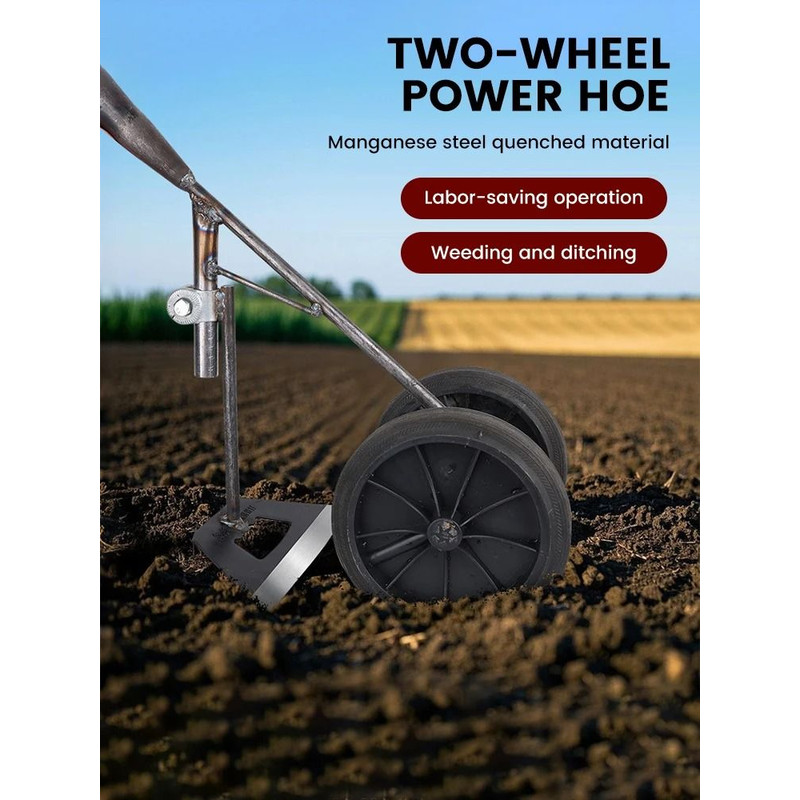 Wheeled Push Hoe For Weeding And Soil Cultivation 3