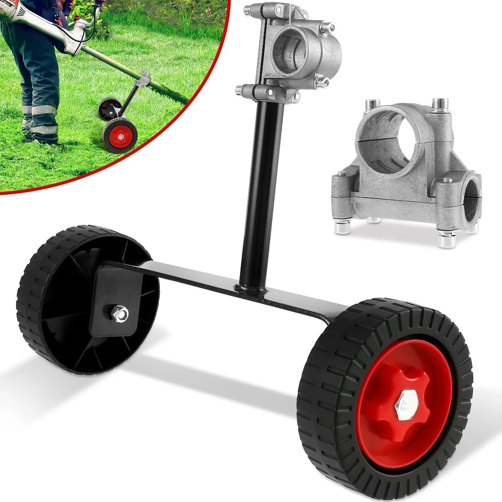 Adjustable Support Wheels For Weed Trimmers And Lawn Edgers 0