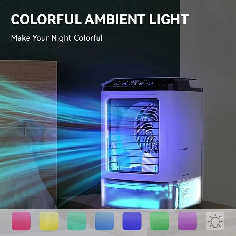 USB Desktop Cooling Fan With Water Tank And Mist Function 4