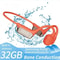 Waterproof Bone Conduction Headphones With MP3 Storage And Bluetooth 0