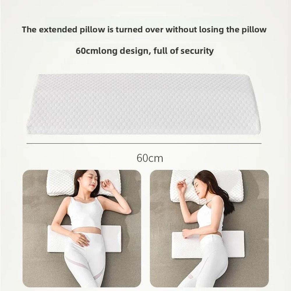Memory Foam Lumbar Support Pillow For Sleeping Waist And Lower Back Comfort 2