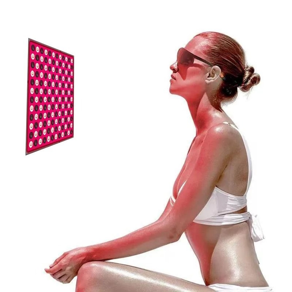 LED Red Light Therapy Panel For Skin Rejuvenation And Anti Aging 0