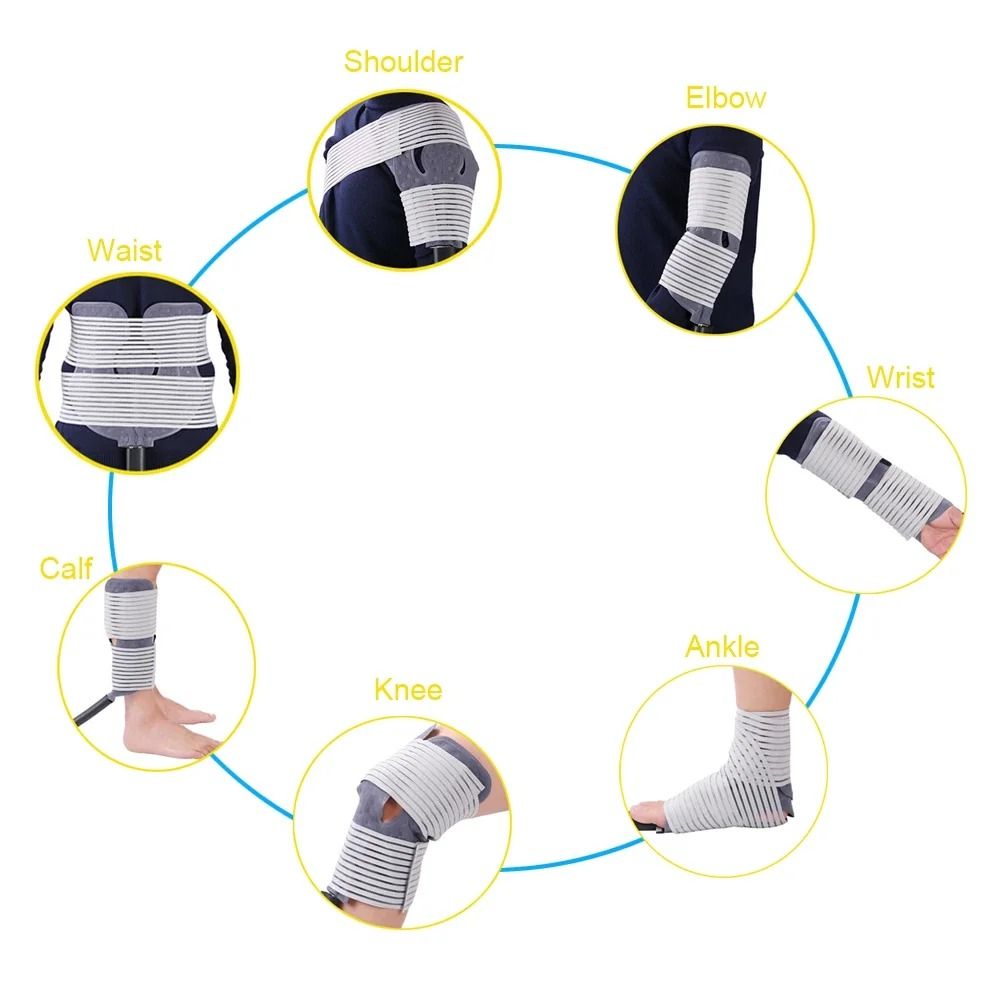 Cold Therapy Knee Cuff With Compression And Ice Cooling For Pain And Swelling Relief 2