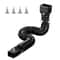 Flexible Rain Gutter Downspout Extension With Multiple Connector Sizes And Easy Installation 8