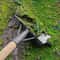Multifunctional Outdoor Cleaning Shovel With Saw Blade Steel Flat Head For Weeding And Moss Removal 0