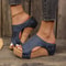 Mesh Breathable Open Toe Summer Wedge Sandals For Women With Comfortable Platform 4