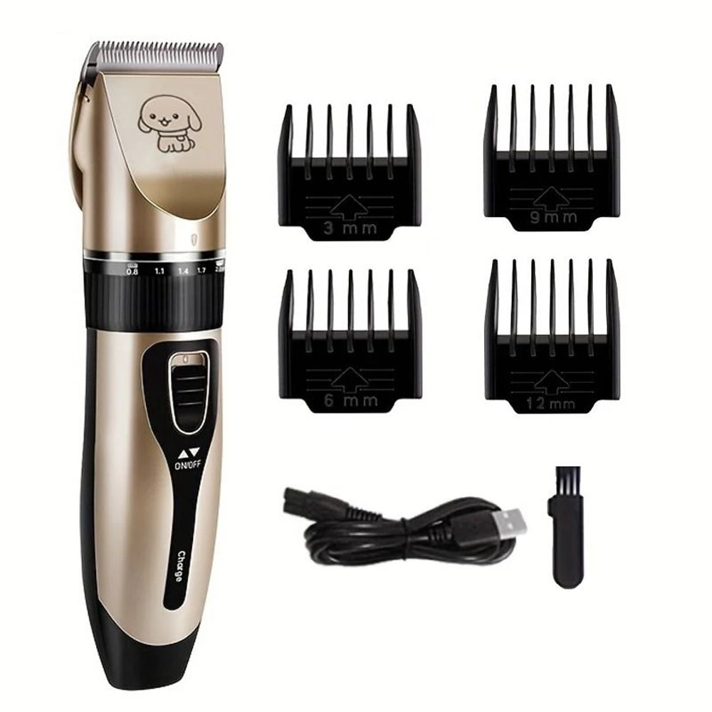 Pet Hair Trimmer Kit Electric Precision Clippers For Dogs And Cats 6