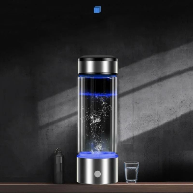 USB Rechargeable Hydrogen Rich Water Bottle Generator Portable Healthy Cup 2