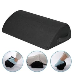 memory foam foot rest under desk with removable washable cover