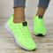 Womens Mesh Breathable Platform Sneakers Lightweight Casual Trainers 9