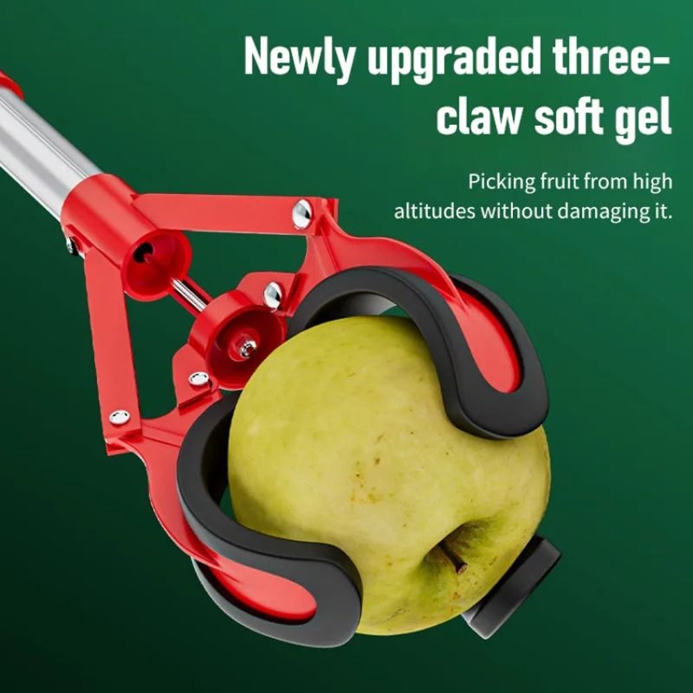 Retractable ThreeClaw Fruit Picker For High Reach Orchard Harvesting 2