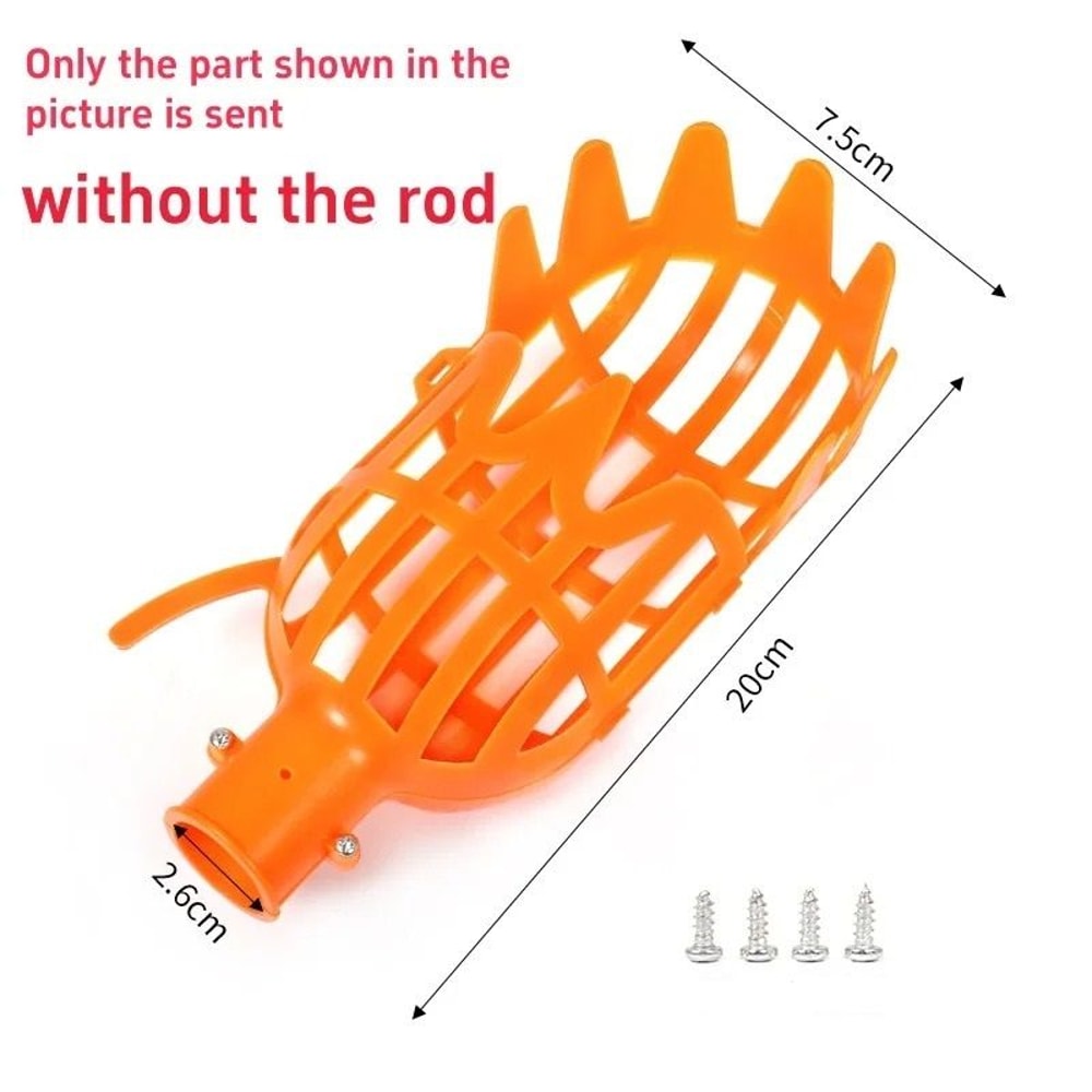 Retractable ThreeClaw Fruit Picker For High Reach Orchard Harvesting 7