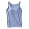 Women Tank Top With Built In Bra Sleeveless Camisole Plus Size 4