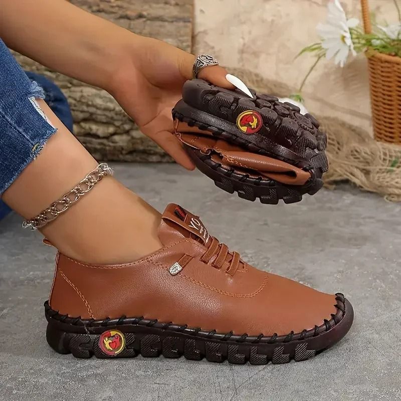 Women Thick Bottom Fashion Sneakers Comfy Outdoor Casual Trainers 9