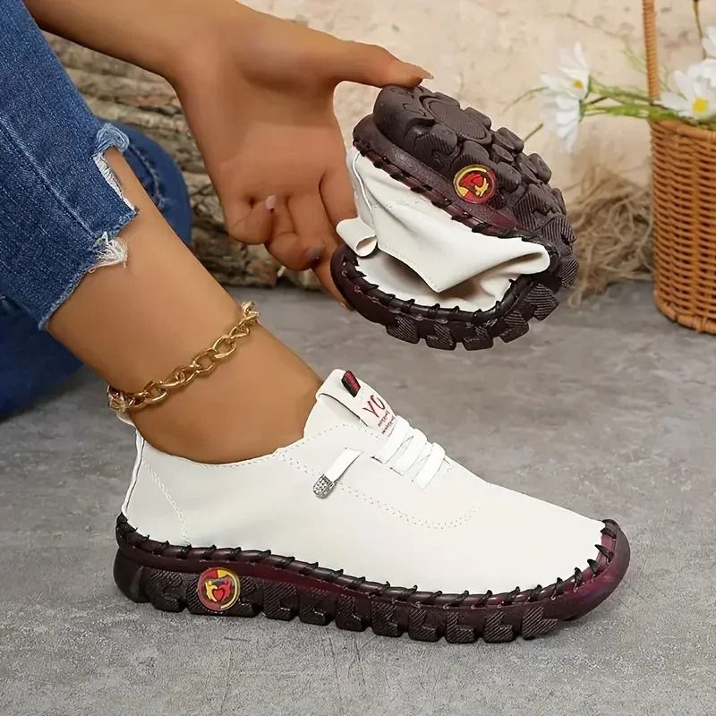 Women Thick Bottom Fashion Sneakers Comfy Outdoor Casual Trainers 15