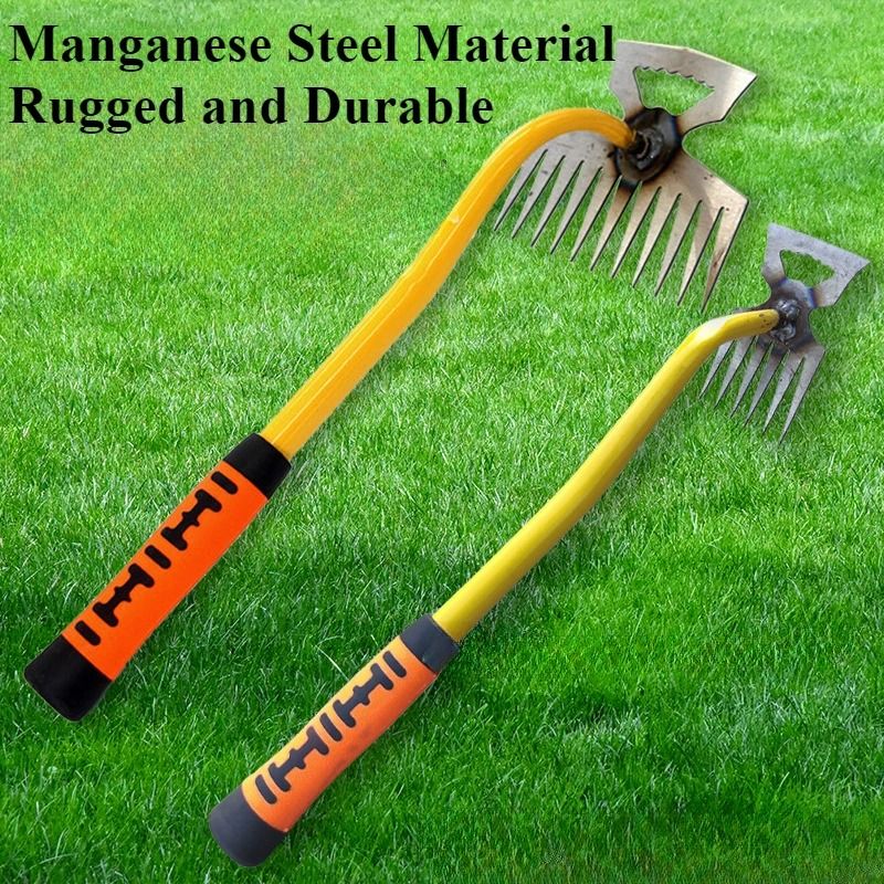 Heavy Duty Steel Manual Weeding Rake 3