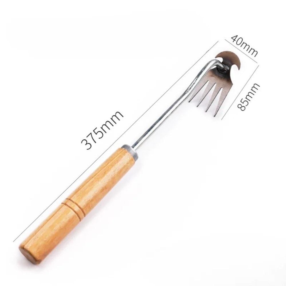 Heavy Duty Steel Manual Weeding Rake 7