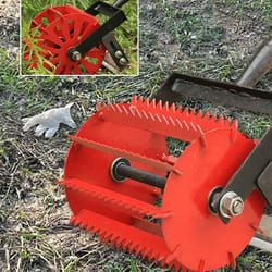 cultivator weeding head push hoe attachment for manual garden weeding