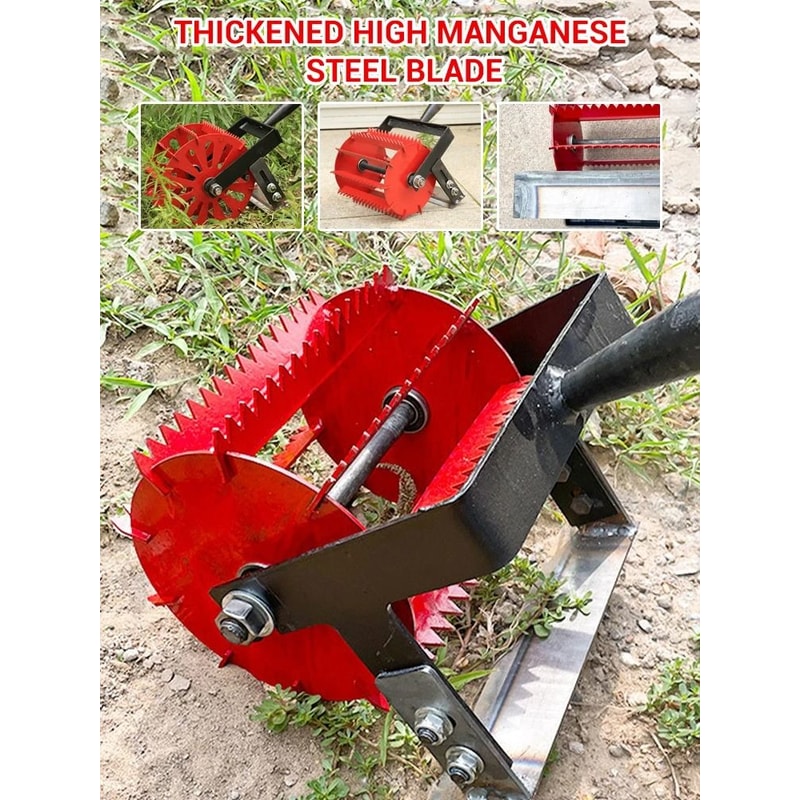 Cultivator Weeding Head Push Hoe Attachment For Manual Garden Weeding 1