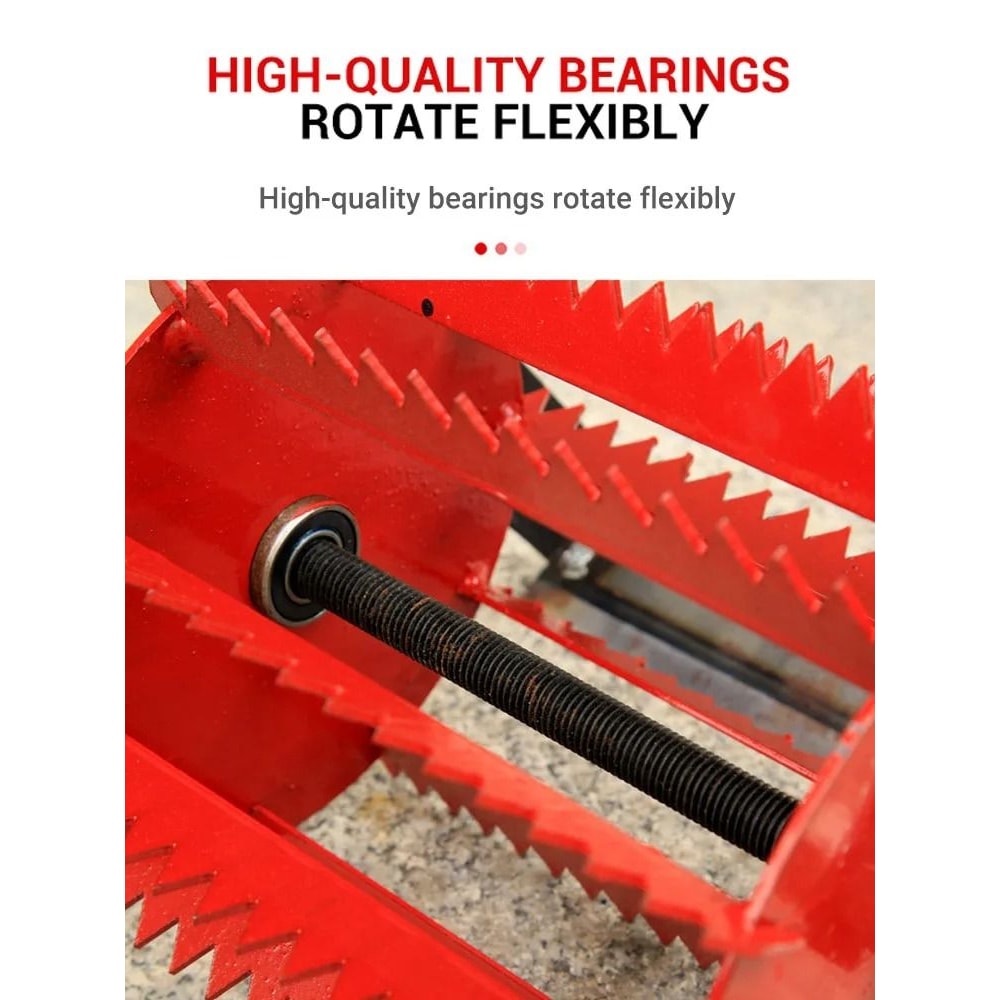 Cultivator Weeding Head Push Hoe Attachment For Manual Garden Weeding 4