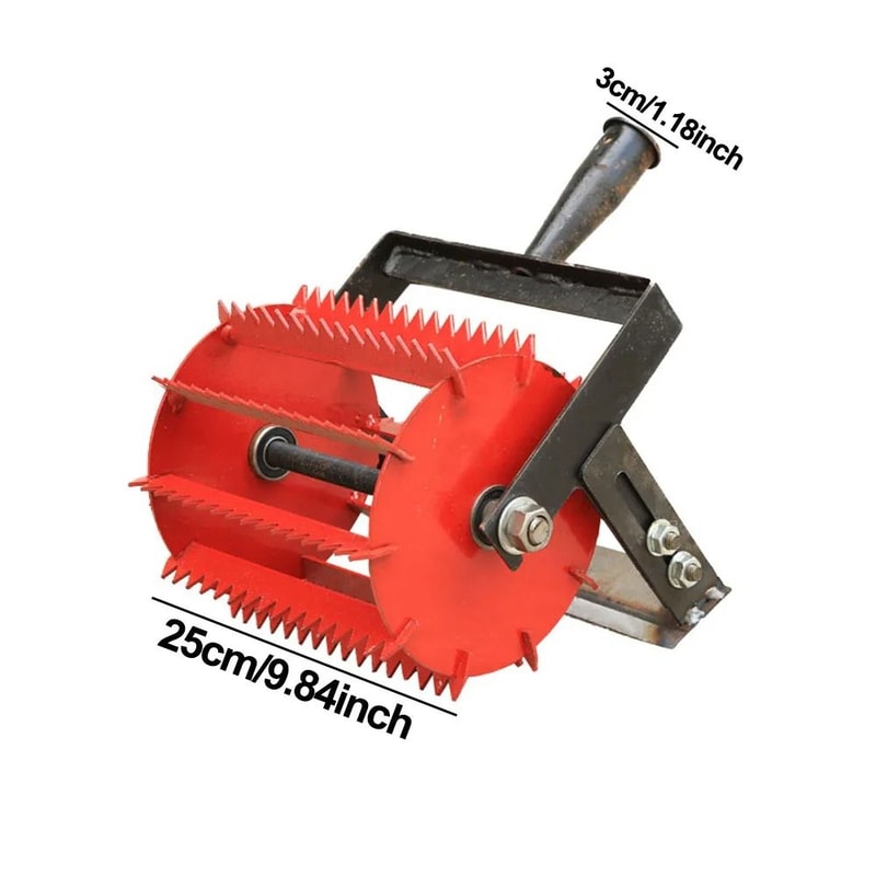 Cultivator Weeding Head Push Hoe Attachment For Manual Garden Weeding 6