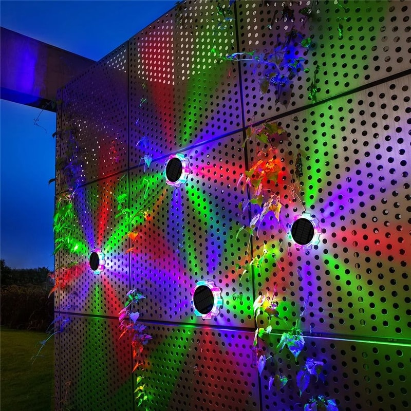 Outdoor Solar Garden Light With Four Mode LED Illumination For Yard And Patio Decor 2